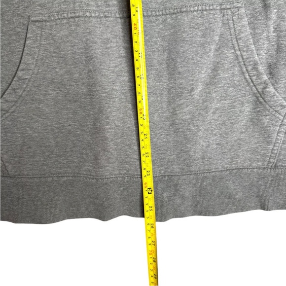 Vintage A&F Abercrombie & Fitch Gym Issue 90s Hoodie Sweatshirt Mens M Gray Y2K - Picture 12 of 12